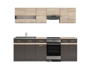 TOONZAAL KEUKEN JUNONA 240CM  ----    455 EUR EXCL.BTW